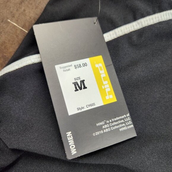 Womens Hind Motion Running size M Medium Fitted High Rise Leggings - Picture 4 of 13